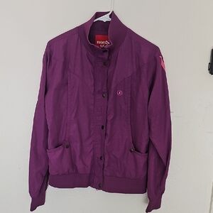 Norse Projects Women's Rich Purple Bomber Jacket